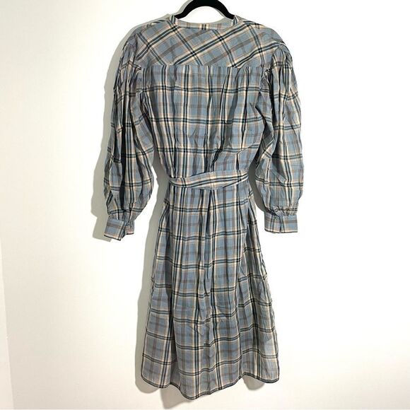 Ulla Johnson Cotton Fayette Dress in Cornflower - Picture 8 of 10